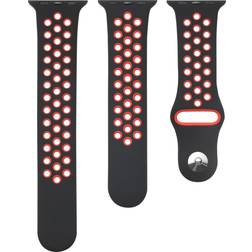 Triacle Sport Armband Apple Watch 38/40/41 mm svart/röd