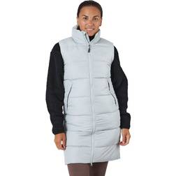 Tuxer Elmira Reco Waistcoat Light Grey, Female, Tøj, jakker, Flerfarvet