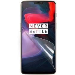 OnePlus 6 beskyttelsesfilm i ordinært blødt materiale til LCD skærm Transparent