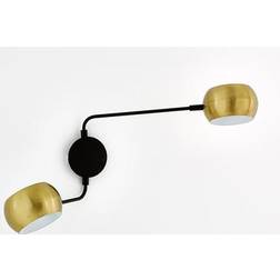 La Redoute Elori Black Wall light ∅ 15cm