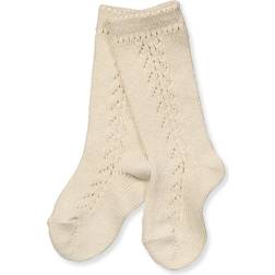 Condor Strumpor Med Hålmönster - Beige