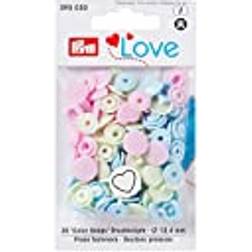 Prym love assorted color snaps press fasteners