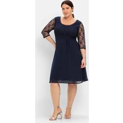 Sheego Kleid Sheego Marine 1010738267