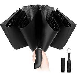 Conlun Folding Compact Umbrella Black