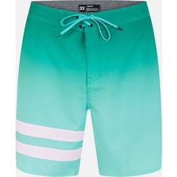 Hurley Phantom-Eco Block Party Boardshorts Tropical Mist Men's Swimwear Multi