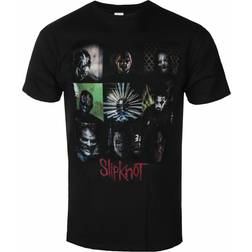 ROCK OFF Slipknot band members black crew t-shirt