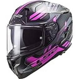 LS2 Challenger Spin Helmet - Black/Pink