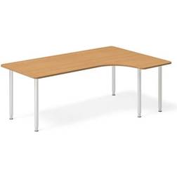 Ergoff højrevendt 200x120cm Skrivebord 200x120cm