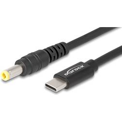 DeLock DC 5.5 x 2.5 till USB-C Cable
