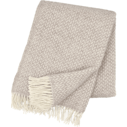 Klippan Yllefabrik Polka Filt Beige (200x130cm)