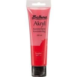 Belluno Akrylfarve 100 ml Scarlet