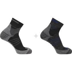 Salomon X Ultra Access Quarter x2 Chaussettes Gris/argent