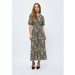 Minus Lizia Maxi Dress - Sand Gray Print