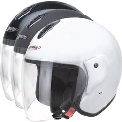 Redbike RB-915 Jet Helmet - White/Beige Adult