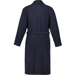 JP1880 Men's Big & Tall French Terry Classic Bathrobe - Navy