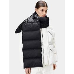 Rains Harbin Puffer Scarf Black