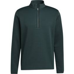 adidas DWR QUARTER ZIP Thermo Midlayer dunkelgrün