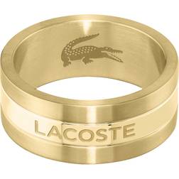 Lacoste Herren Ring "2040094H" Edelstahl, gold