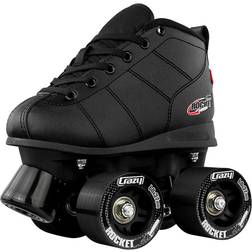 Crazy Skates Crazy Skate Rocket Junior Roller Skates, KIDS Black