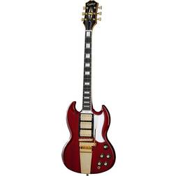 Epiphone Joe Bonamassa 1963 Sg Custom Electric Guitar Dark Wine Red