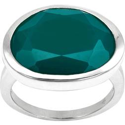 Silpada Silpada 'Earthbound' Agate Ring In Sterling Silver, Green