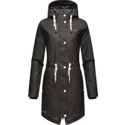 Navahoo Navahoo Winterjacke Schwarz Parka für Damen