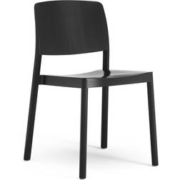 Swedese Grace Ash Black Lasered Kitchen Chair 80cm