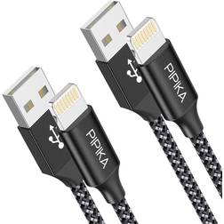 Pipika USB A - Lightning 2 Pack 1m