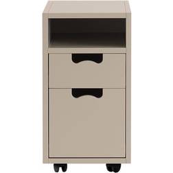 Asplund Snow G3 Dark Sand Table de chevet 42x31.3cm