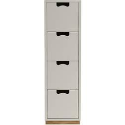 Asplund Snow J4 Agency Light Grey Förvaringsskåp 31x109cm