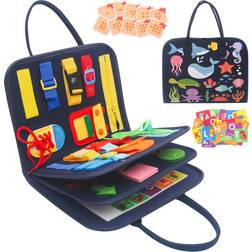 Withosent Busy Board for Toddlers 4 Layers