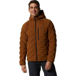 Mountain Hardwear Stretch Down Hooded Daunenjacke - Orange