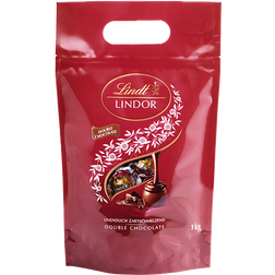 Lindt Lindor Double Chocolate Truffles 1000g 1pack
