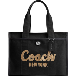 Coach Cargo Tote 42 - Silver/Black