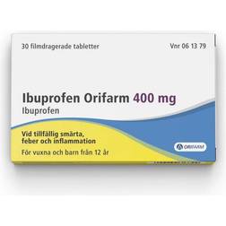 Ibuprofen Orifarm 400mg 30 st Tablett