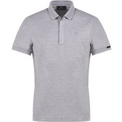 Daniel Springs Daniel Springs polo melange Halbarm Polo hellgrau