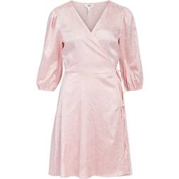 Object Collectors Item Jaileen 3/4 Sleev Dress - Powder Pink