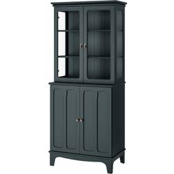 Ikea Lommarp Dark Blue/Green Vitrine 86x199cm