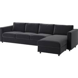 IKEA VIMLE Djuparp Dark Gray Soffa 322cm 4-sits
