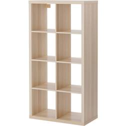 IKEA Kallax Eicheneff Wlas Oak Hyllsystem 76.5x146.5cm