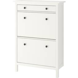 IKEA Hemnes White Skoställ 89x127cm