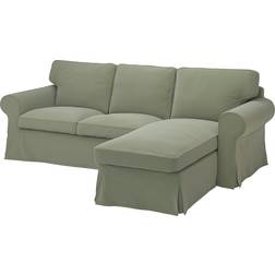 IKEA Ektorp Sofföverdrag Grön, Grå (57x37cm)