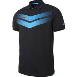 Ellesse Fallerone Halbarm Polo schwarz