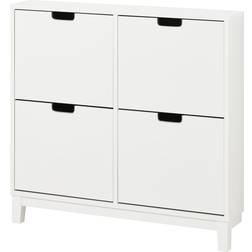 Ikea Ställ White Schuhregal 96x90cm