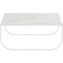 Asplund Tati High White Table Basse 90x90cm