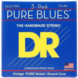 DR Strings PHR-10 Electric Guitar 3-Pack