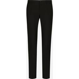 Dolce & Gabbana Stretch wool tuxedo pants