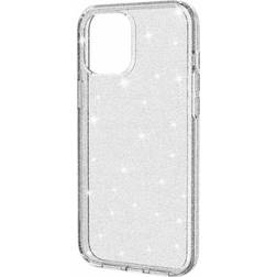 MAULUND iPhone 12 12 Pro Skal Hybridplast Glitter Transparent