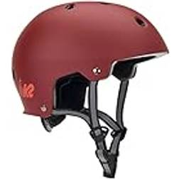 K2 Varsity Pro Skate- und Fahrradhelm Kinder burgandy orange