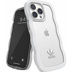 adidas iPhone 13/13 Pro Mobilskal OR Wavy Vit/Transparent